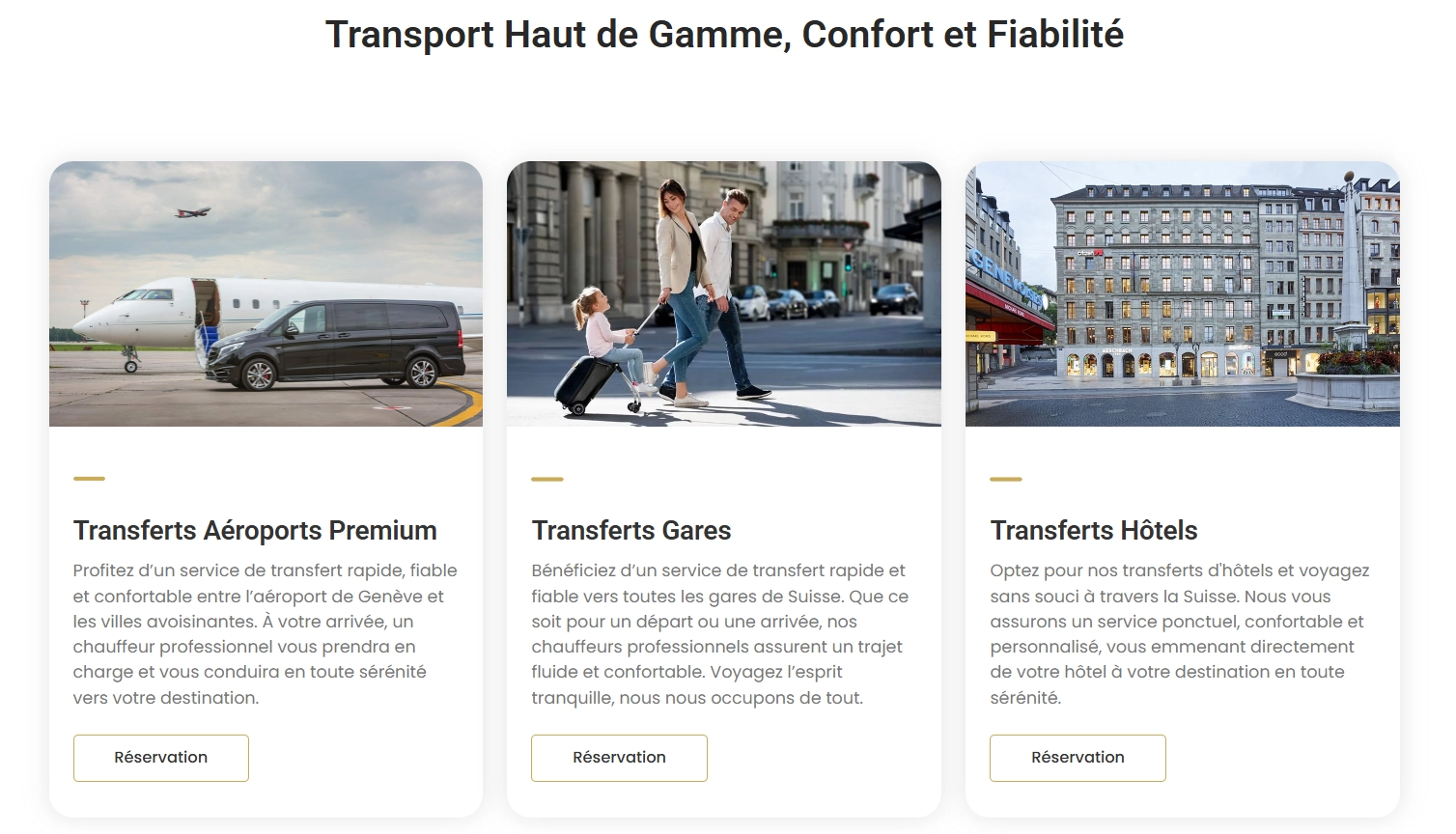 Capture d’écran easy taxi limousine réalisation application sur mesure media web services 3